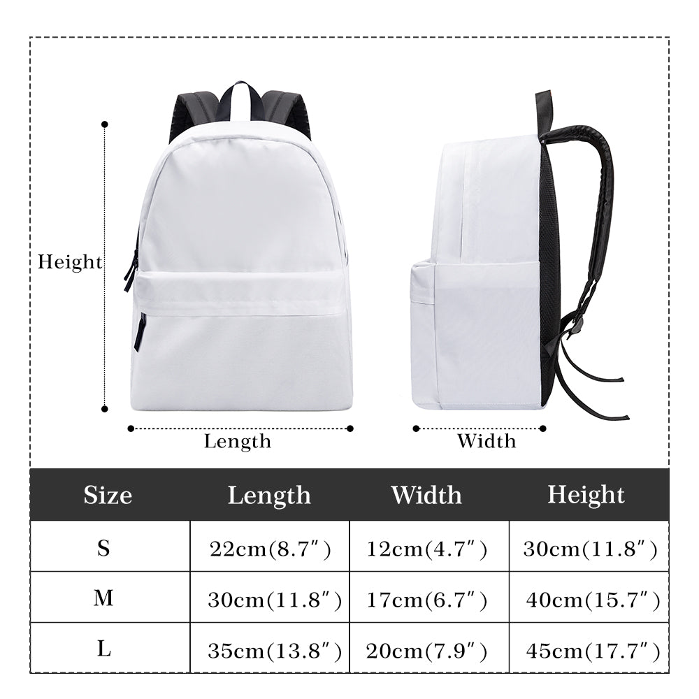 'Akuma' All Over Print Cotton Backpack