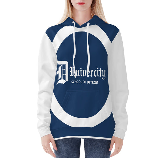 D Univercity Women's All Over Print Hoodie