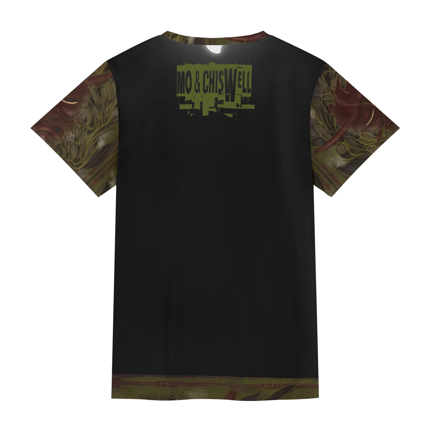 Mo & Chiswell Lucid Green Unisex All-Over Print Adult Short Sleeve Tshirt