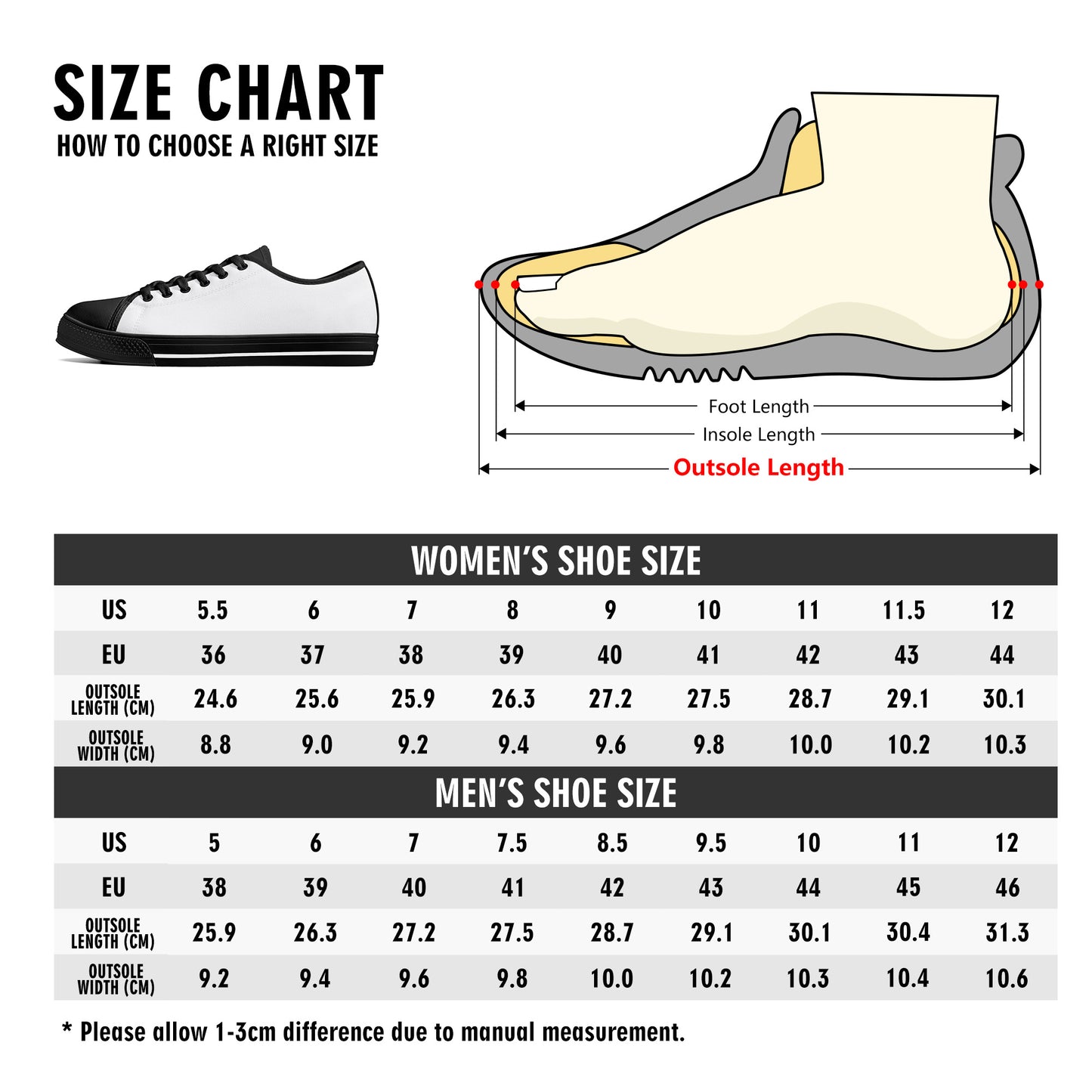 KD "LowMangs"  Top Canvas Shoes