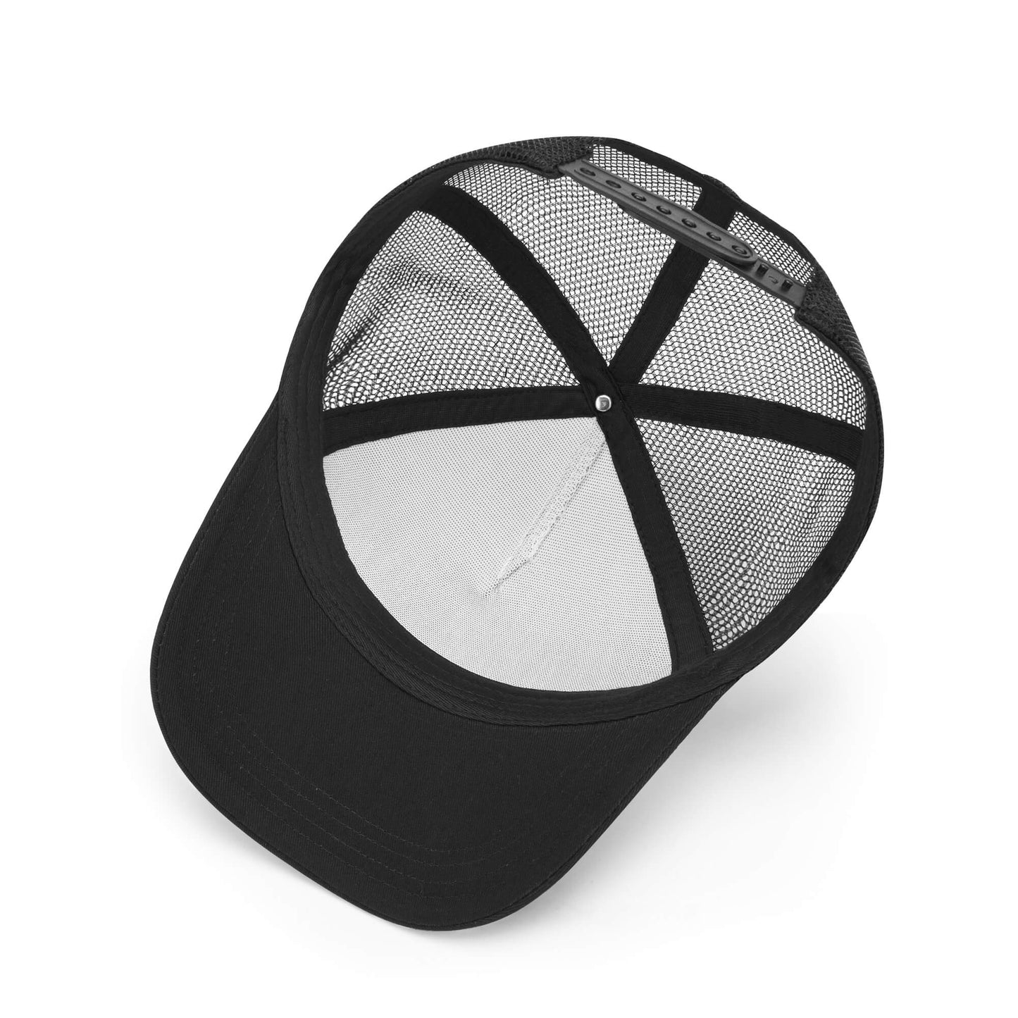 F.E Black Front Printing Mesh Baseball Caps