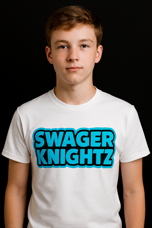 Whit & Blue SK Mens All Over Print Classic T-Shirt