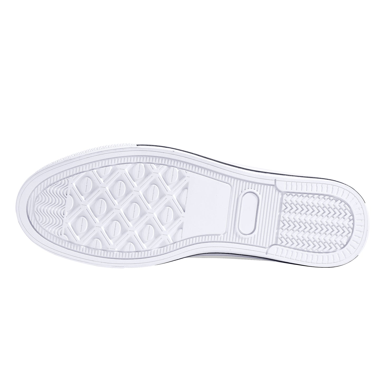 'Tan Panda Pull ups' Men's Low Top Canvas Shoes