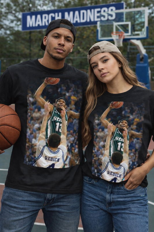 Moe Ager Dunking on JJ Reddick Tshirt