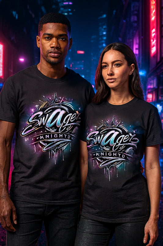 Swager Knightz (Grounded) Unisex All-Over Print Adult Short Sleeve Tshirt