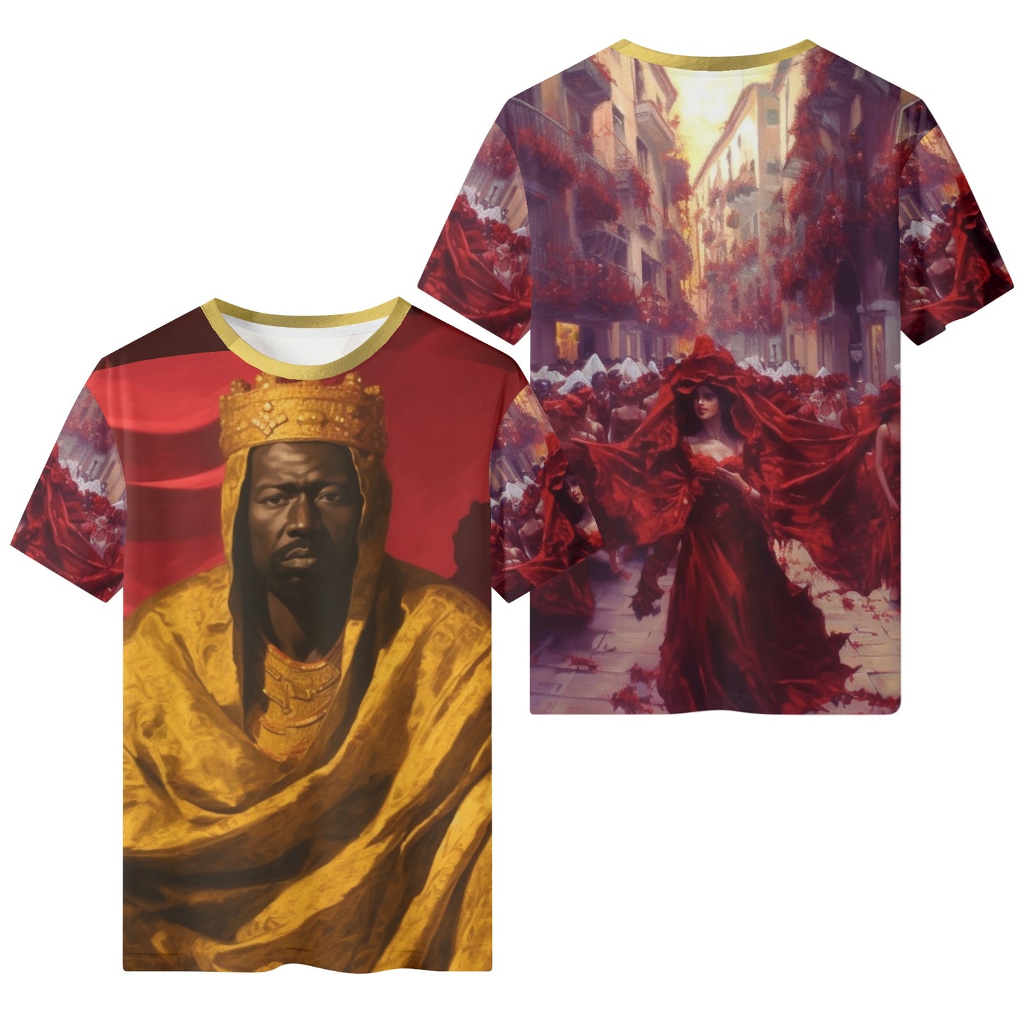 Moorish Rose-Mansa Musa- All Over Print Short Sleeve T-Shirt