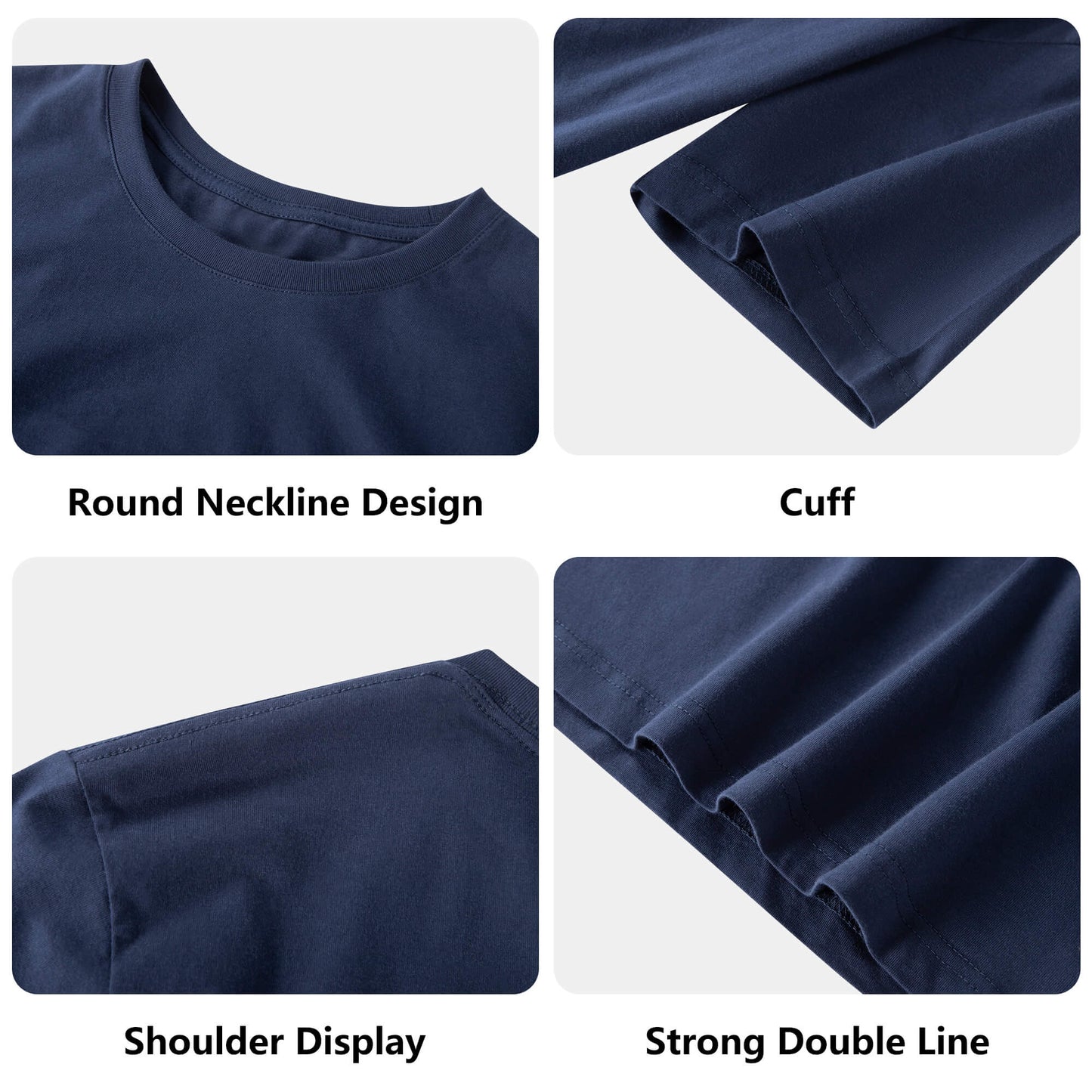 Sol n Moe-Cotton Front Back Printing T Shirt