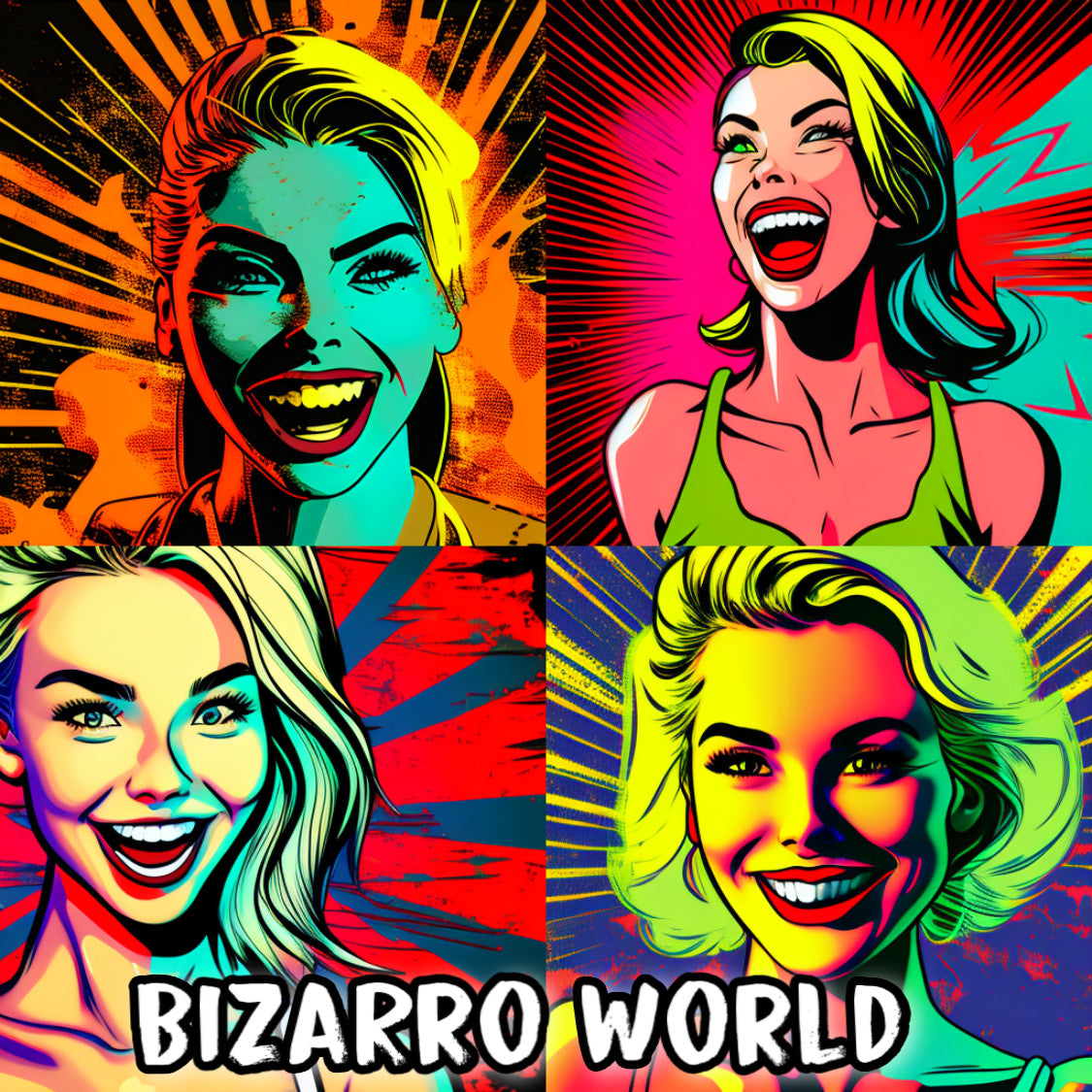 Bizarro World All Over Print T-shirts